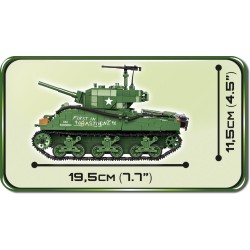 Cobi 2550 - Sherman M4A3E2 "Jumbo"